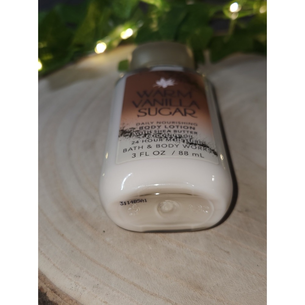 Bath & Body Works Shea Butter Nourishing Lotion WARM VANILLA SUGAR Travel 3 Oz - Picture 4 of 4